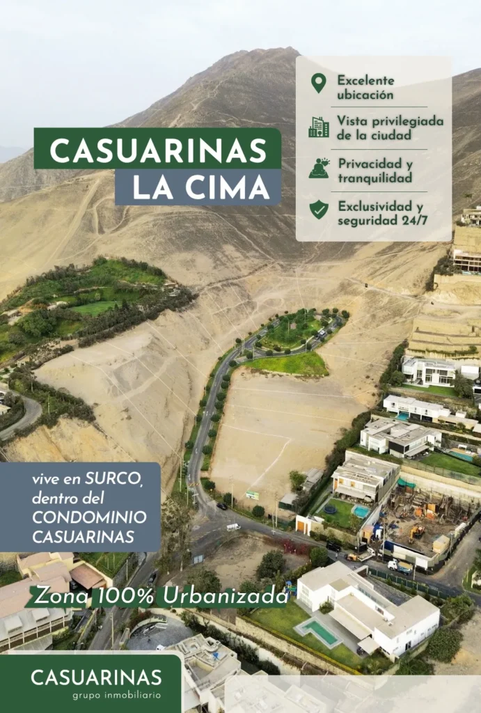 Vista del proyecto La Cima en Surco